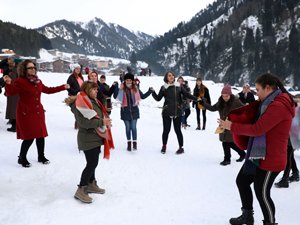 Ayder, hafta sonu doğaseverlerin adresi oldu