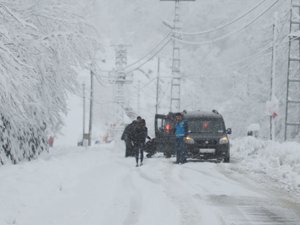 Rize'den Kar Manzaraları