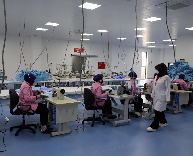 Rize'deki medikal tekstil firması 30'u aşkın ülkeye ürün ihraç galerisi resim 4