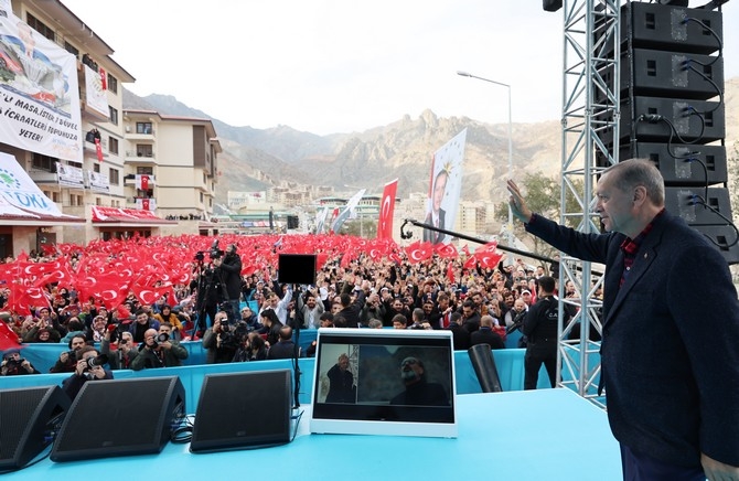 Cumhurbaşkanı Erdoğan Yusufeli Barajı ve HES'i Hizmete Açtı galerisi resim 18