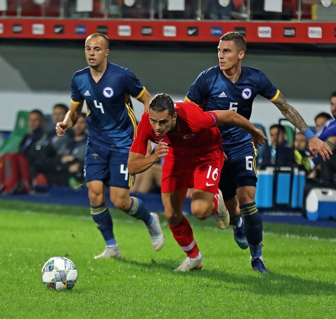 Türkiye - Bosna Hersek Rize'de hazırlık maçı yaptı galerisi resim 8