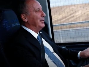 Muharrem İ̇nce Kırşehir’de Otobüs Kullandı