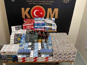 Rize’de Kaçak Sigara ve İçki Operasyonu: 1 Gözaltı