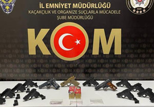 Samsun’da Silah Ticareti Operasyonu: 6 Gözaltı