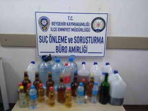 Konya’da Sahte İçki Operasyonu