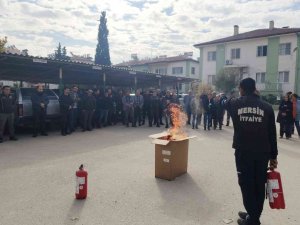 Anamur Ve Mut Orman İ̇şlet Müdürlüklerinde Yangın Tatbikatı Yapıldı