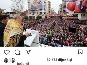 Cumhurbaşkanı Erdoğan’dan Nazilli’ye Teşekkür