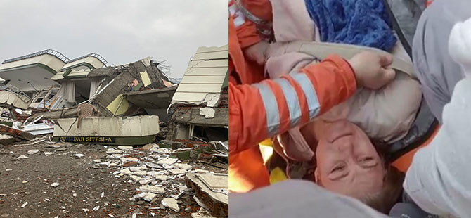Rizeli Madenciler Kahramanmaraş’ta Bir Vatandaşı Depremden 78 Saat Sonra Kurtardı