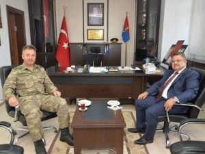 Başkan Yağcı’dan Albay Çömez’e Hayırlı Olsun Ziyareti