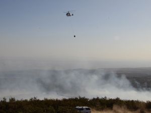 Eskişehir’deki Orman Yangınına Müdahale Sürüyor