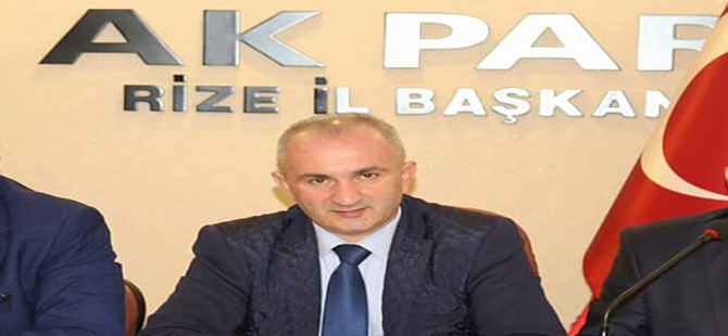 AK Parti Rize İl Yöneticisi Ali Avcılar’ın Acı Günü