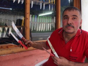 Giresun’da Geleneksel Yöntemle Bıçak Yapan Son Usta