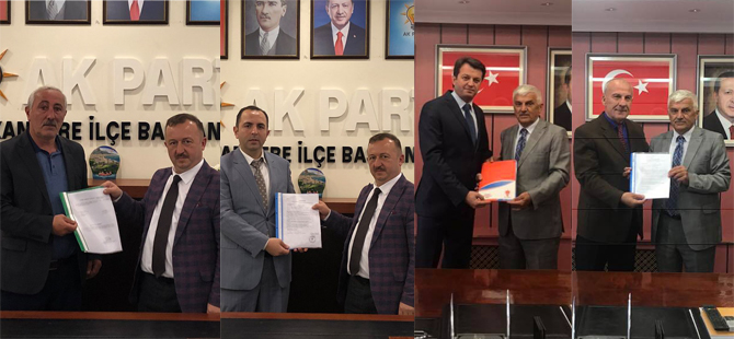 Kalkandere ve İkizdere'den AK Parti'ye 2'şer Başvuru