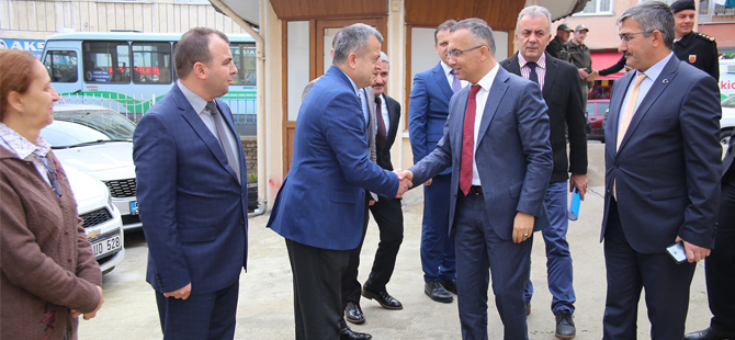 Rize Valisi Çeber, İncelemelerine Devam Ediyor