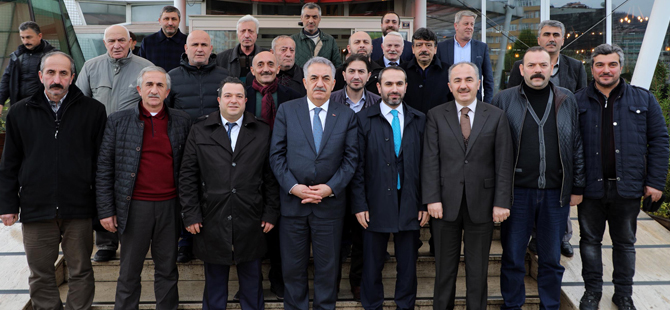 AK Parti Genel Başkan Yardımcısı Yazıcı, Rize'de