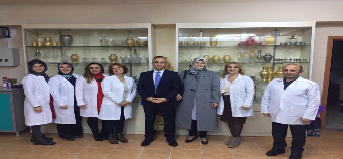 Vali Çeber'den El Sanatları Merkezinde İnceleme