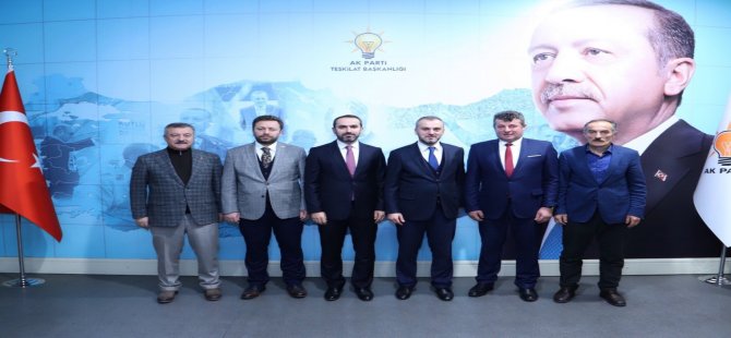Ak Parti Rize İlçe Başkanlıklarında Atamalar