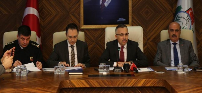 Vali Çeber, Alınan Seçim Önlemlerini Açıkladı