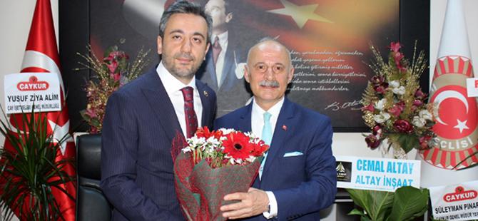 İl Genel Meclisi Başkanı Türüt, Kazancı'dan Görevi Devraldı