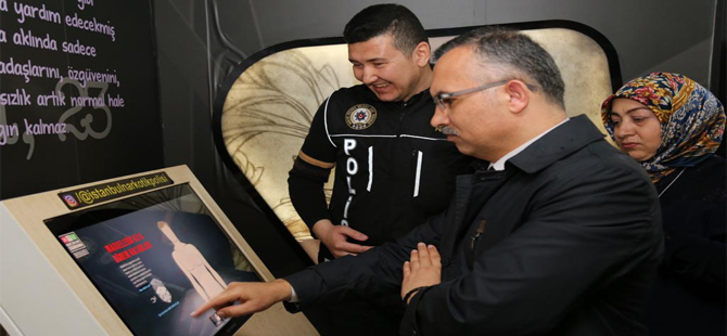 Eğitim Tır'ını Ziyaret Etti