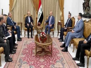 Irak Cumhurbaşkanı Salih, Abd İle İran Büyükelçilerini Kabul Etti