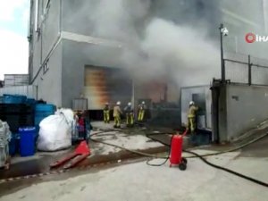 Hadımköy Atatürk Sanayi Sitesi’nde Yangın