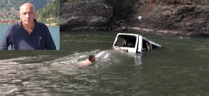 Kamyonet Çoruh Nehri’ne Uçtu: 1 Ölü, 2'si Ağır 3 Yaralı
