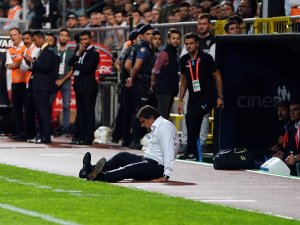 Karaman Topu Kontrol Etmek İsterken Yere Düştü