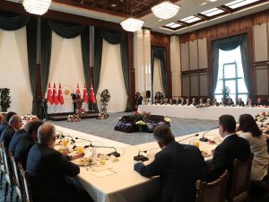 Büyükşehir Belediye Başkanlarıyla Toplantı Sona Erdi