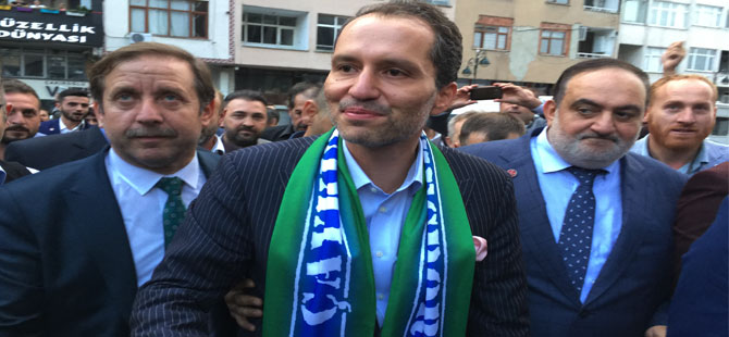 Yeniden Refah Partisi Rize'de Zerdeci Güven Tazeledi