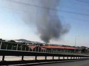 Tuzla’da Deri Sanayi Bölgesinde Yangın