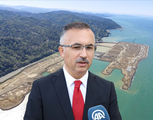Vali Çeber: Rize-Artvin Havalimanı'nın Yüzde 44'ü Tamamlandı