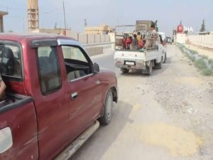Tel Abyad’da Siviller Evlerine Dönmeye Başladı
