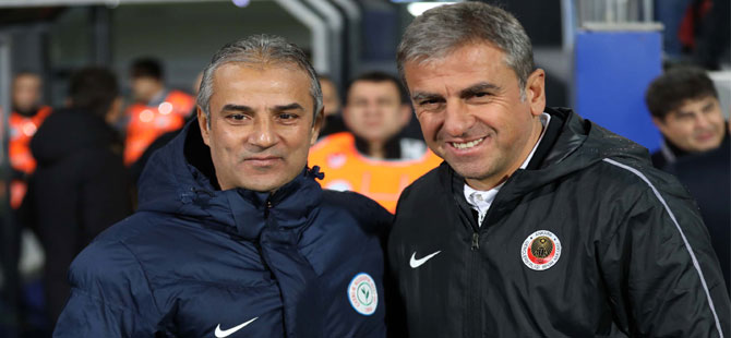 Rize'de Kartal ve Hamzaoğlu'nun Maç Sonu Değerlendirmeleri