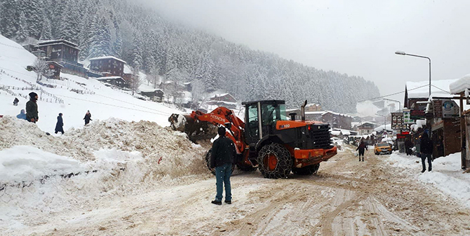 Ayder Yaylası Kar Festivali’ne Hazırlanıyor