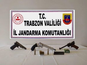 Trabzon’da Silah Kaçakçılığı