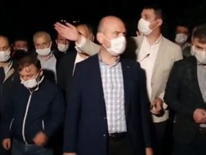 İçişleri Bakanı Süleyman Soylu Kayıp 5 Jandarma Personelini Arama Çalışmalarını Yerinde İnceledi
