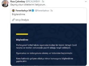 Rıza Çalımbay’dan Fenerbahçe’ye Geçmiş Olsun Mesajı