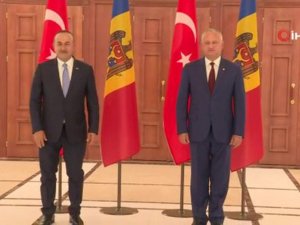 Bakan Çavuşoğlu, Moldova Cumhurbaşkanı Tarafından Kabul Edildi