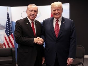 Cumhurbaşkanı Erdoğan, Abd Başkanı Trump İle Görüştü