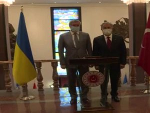Bakan Akar, Ukrayna Başbakan Yardımcısı Urisky’i Kabul Etti
