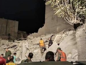 Halep’te Bina Çöktü: 1 Ölü, 1 Yaralı