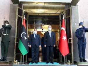 Bakan Akar, Libya Yüksek Devlet Konseyi Başkanı El-meşri İle Bir Araya Geldi