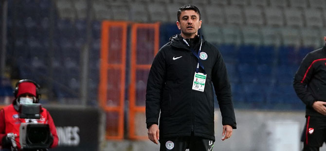 Çaykur Rizespor Teknik Sorumlusu Ersin Aka: “Çok iyi mücadele ettik”