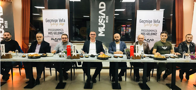 Rize MÜSİAD’dan Geçmişe Vefa, Geleceğe Saygı Birlikteliği