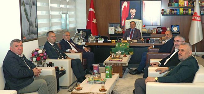 Öz Gıda-İş Sendikası Genel Başkan Yardımcısı Çukutli'den ÇAYKUR'a Ziyaret