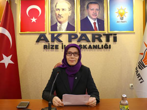 AK Parti Rize İl Kadın Kolları Başkanı Yağcıtekin: Kadına Şiddet, İnsanlığa İhanettir