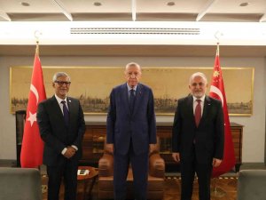 Cumhurbaşkanı Erdoğan, Kızılay Başkanı Kınık Ve Ifrc Genel Sekreteri Chapagain’i Kabul Etti