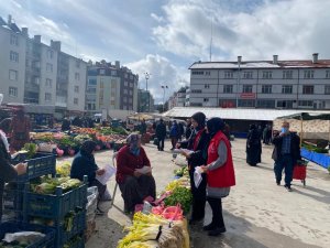Beyşehir’e Dünya Kadınlar Günü’nde Kadınlar İçin Stant Açıldı