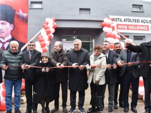 Çan Belediyesi Tekstil Atölyesi Açıldı